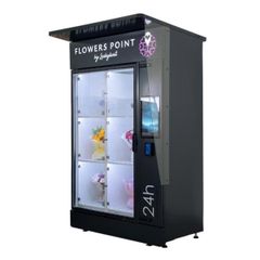 Commercial Automatic Flower Vending Kiosk Smart Refrigerated Fresh Bouquet Dispenser for Florists and Retail Stores - Image 3