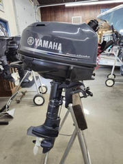 Best Quality Original Yamahas F6SMHA YAMAHAS 6 HP Tiller 4-Stroke Outboards Gray - Image 1