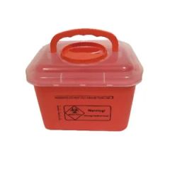5L Medical Grade PP Square Sharps Container Washable OEM 1Y Size 5L Shape Square Model NO. OEM Trademark OEM Sample Avialable - Image 5