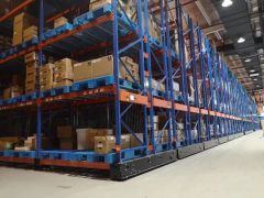 Automatic Heavy Duty Electric Mobile Pallet Storage Racking System - Image 2