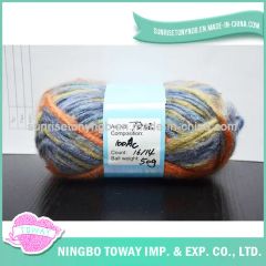 Hand Knitting Super Wash Red Acrylic Knitting Yarn Key Yarn Life Long Life Trademark Toway Size Customized Technics Knitted - Image 2