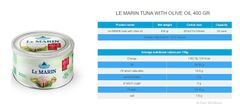SOLID TUNA WITH OLIVE OIL 400 GR - Image 1