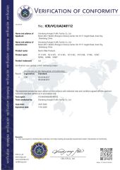 Certificates certificate from Shandong Hongda Traffic Facility Co., Ltd
