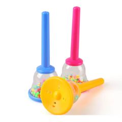 Baby Toy Rattles Colorful Bell-Shaped Plastic Shaker - Image 4