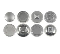 Fashion Custom Logo Engrave Metal Jeans Rivets Press Stud Head Garment Rivet Buttons - Shenzhen Zonesun Industry Co., Ltd