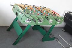 Foldable Football Soccer Table with L Shape Leg Model M Origin China Playboard 9mm HS Code 95064090 Bar Number Eight Color - Image 3