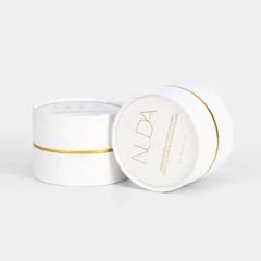 Embossed Round Paper Tube Packaging Box for Custom Eyeliner Design - Image 2