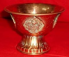 Brass Cone Burner Color Silver Height 120mm, 50mm, 75mm Diameter 65mm, 83mm, 95mm Material Copper & Brass - Image 1