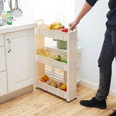 Kitchen Storage Shelf Plastic Kitchen Vegetable Storage Rack Kitchen Storage Shelf - Image 6