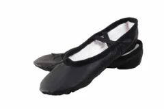 2 Soles Leather Ballet Shoes (BL) - Image 1