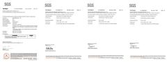 SGS Test Report certificate from Qingdao Jinhexin Industrial Products Co., Ltd.