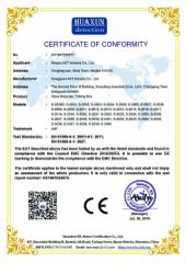 CE-EMC？Sound box certificate of Dongguan AST Industry Co., Ltd. – certificate photo, supplier certificates section