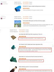 Shade Sails and Nets MOQ 10 Tons Raw Material HDPE HS Code 3926909090 Frame Material Net Technology Knitted Using Life 1 - 3 Year - Image 5