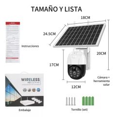 Outdoor Surveillance & Security Solar Power 4G WiFi Security Camera System Wireless - Image 1