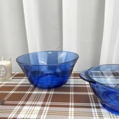 Wholesale Grey Glass Plates Heat-Resistant Glassware Glass Dinnerware Set - Image 3