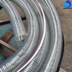 Flexible High Quality Transparent PVC Spring Spiral Suction PVC Steel Wire Hose - Hebei Sierda Rubber & Plastic Product Co., Ltd.