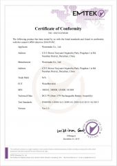 GPSD CERT certificate from Weeemake Steam Tech Co., Ltd.