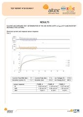 Arc Resist Test Report certificate from Shanghai July Textile Co.,Ltd