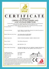CE Certificate certificate from Xinxiang Lifeierte Filter Corp. Ltd.