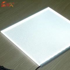 A2 Size 4mm Mitsubishi Brand Laser Dotted Light Guide Plate for LGP Sheet - Shanghai Zita Display Industry Co., Ltd.