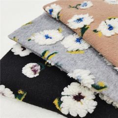 3D Jacquard Sherpa Fleece Fabrics for garmnet,handbag - Image 1