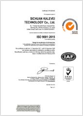 ISO certificate of Joyway Industrial Company Limited – certificate photo, supplier certificates section