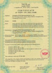 griddle certificate from Guangzhou ETON Import & Export Co., Ltd.