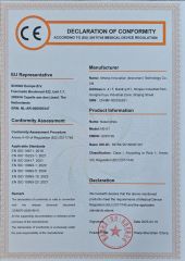 CE(nasal strips) certificate from Athena Innovation (Shenzhen) Technology Co., Ltd.