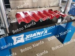 Single-Layer Cold-Formed Tile Pressing Machine Color Steel Cold Roll Forming Machine Roofing Panel Making Machine - Image 4