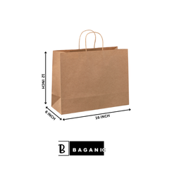 Kraft paper bags – product photo 2, product detail gallery