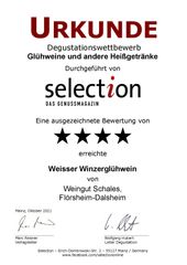 1000ml 2022 Riesling White Mulled Wine zesty, delicate fruit, aromas of cinnamon, cloves, oranges, and lemon. Hot or Cold. - Image 2