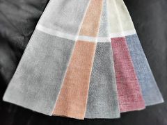 100% Polyester Yarn-Dyed Linen Look Curtain - Image 4