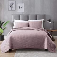 Warm Bed Throws Polyester Coverlet Quilted Ultrasonic Microfiber Quilt Bedspread - Image 1