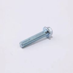 Best Price Carbon Steel Motorcycle Part Electric Bike Part Car Part Blue and White Flange Round Head Machine Engine Screws - Image 1