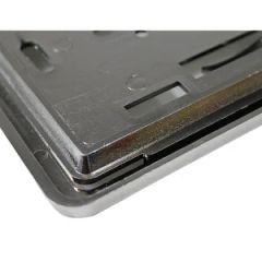 Original License Plate Frame Bracket Holder Secure Design - Image 1