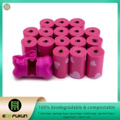 Customized Designed Extra Thick 100% Leak Proof Compostable Dog Waste Bags - Image 1