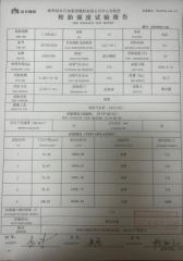TBR Experimental test certificate from SHAANXI CARSEEN TYRE CO., LTD.