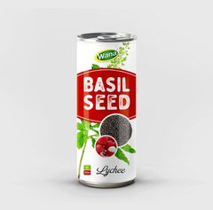 Vietnam Beverage Export Brands - Private Label Basil Seed Drink with Strawberry Flavor 250ml - Image 4