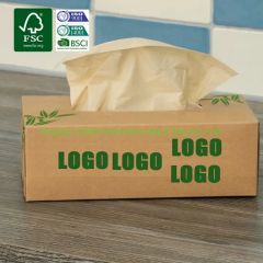 Natural Bamboo Facial Tissue Paper Soft Facial Tissue Paper GSM 15g Trademark OEM Layer 2/3/4ply Disposable Yes Core Without - Image 3