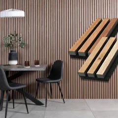 Interior Acoustic Panels Wood Slat MDF Sound Isolation Wall Panel - Image 5