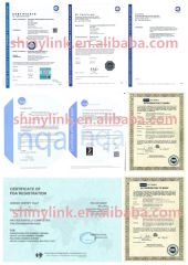 Company Certificate Documents certificate from Shinylink (Shanghai) Industrial Inc.