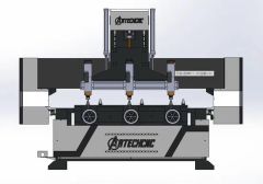 Art 4 Axis CNC Router Multi Rotary Machine Special Design for Column Material - Image 6