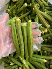 Top Sales Dried Okra Chips / Okra power / Freeze Dried Okra Type Okra Shape CHIP Style Dried Weight (kg) 5 Color Natural - Image 2