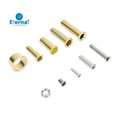 Brass Copper Zinc Plated Tubular Rivets Pipe Type Rivets Pin Rivet - Image 3
