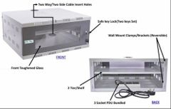 Network Server Racks Cabinets Mounting all Rack Depth all Rack Width all type Construction Sturdy Load Capacity 500 kg Rack Color Light - Image 3