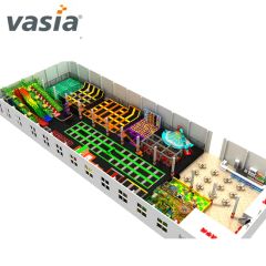 Vasia Children Indoor Trampoline Park Shape Square Age Children Trademark vasia Size Costomized Color Multicolor Warranty One - Image 6