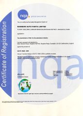 Certificates certificate of Hangzhou Rainbow Auto Parts Co., Ltd. – certificate photo, supplier certificates section