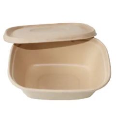 Food Containers Biodegradable Lunch Box Disposable Compostable Tableware Biodegradable Tableware - Image 3