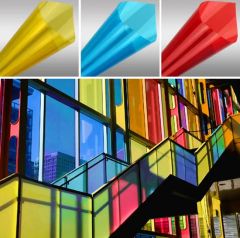 Two Way Vision Building Window Glass Decorative Colored Vinyl Films with Good Quality - Image 6