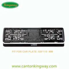 Stylish ABS PP Detachable Plastic Car License Plate Frame & Number Plate Case - Image 5